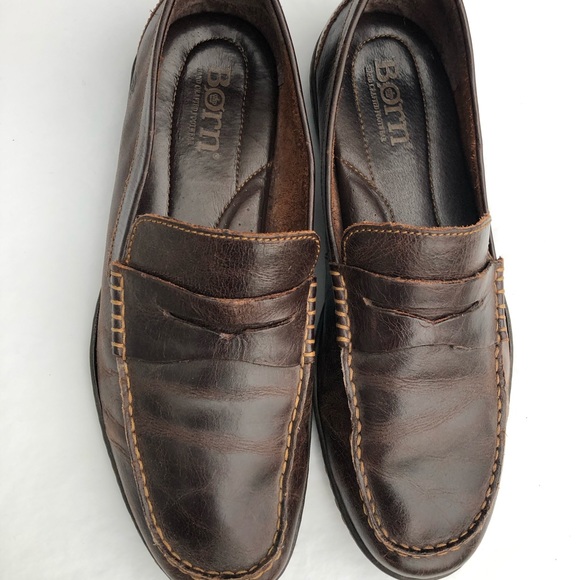 born mens leather loafers